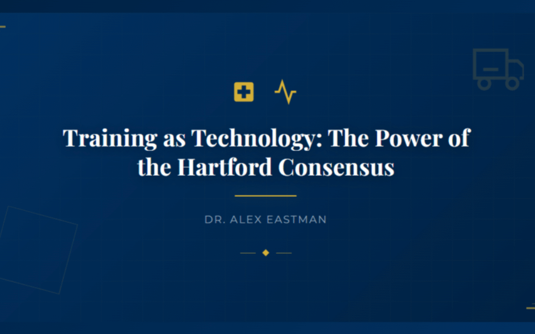 Training as Technology. The Power of the Hartford Consensus